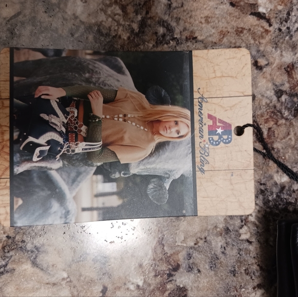 New Montana West/ American Bling Black Beaded Studded Clutch - Picture 5 of 5